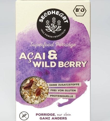 Porridge Acai Wild Berry glutenfrei